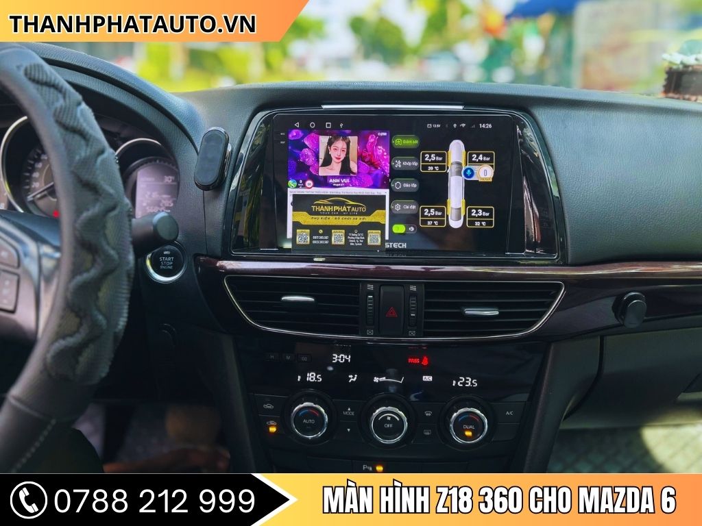 Màn hình Z18 360 Mazda 6