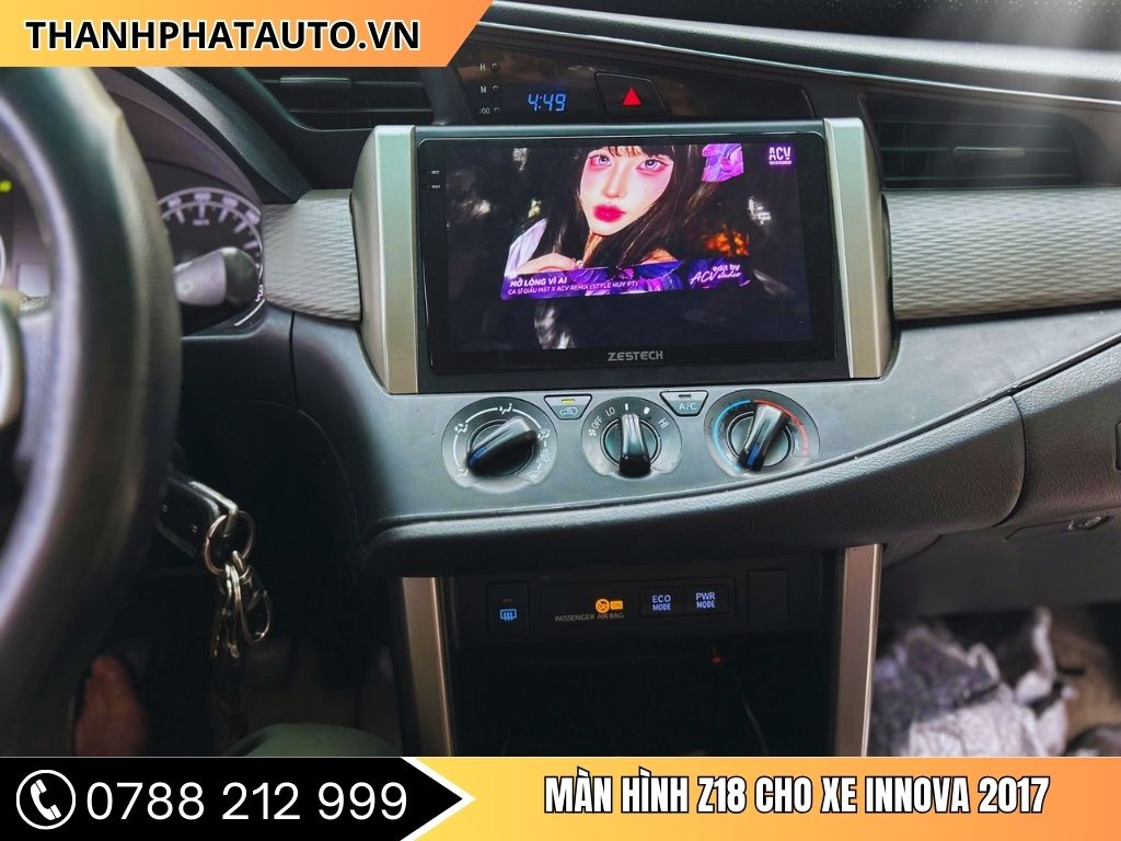Màn Hình Z18 cho Xe Innova 2017