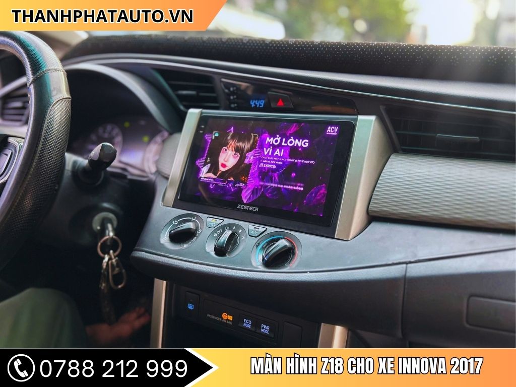 Màn Hình Z18 cho Xe Innova 2017