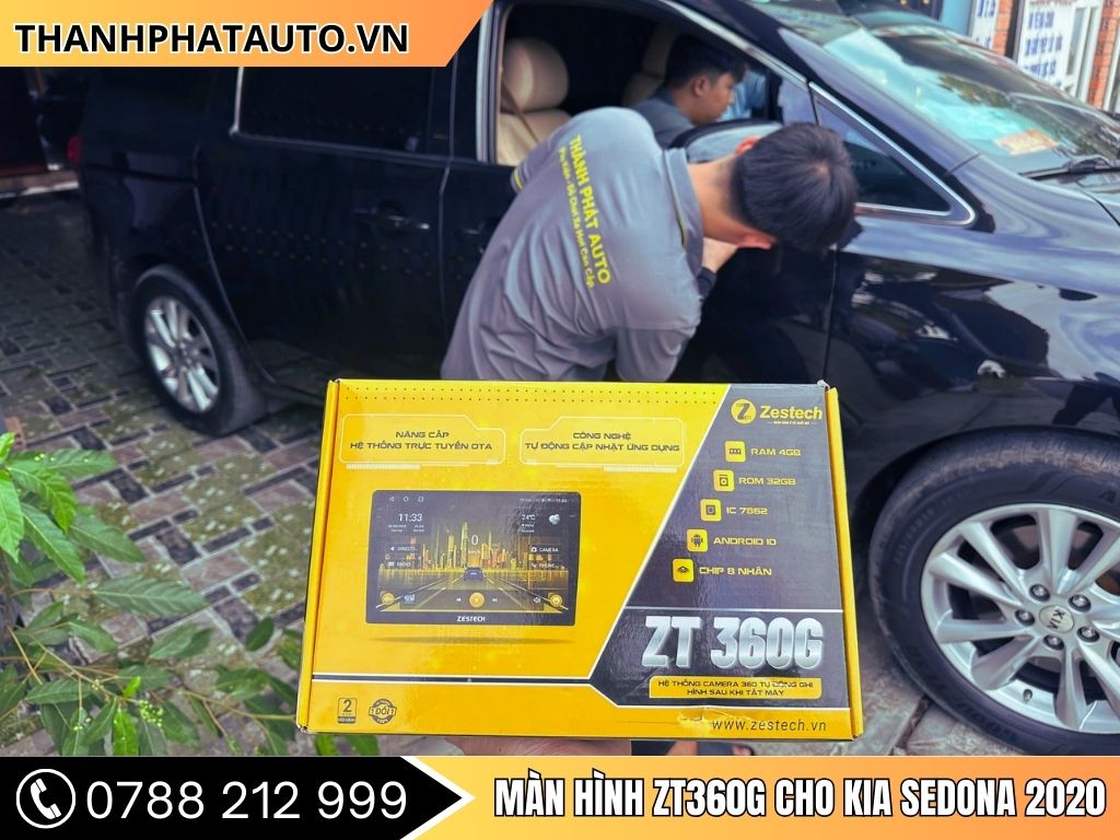 Màn Hình ZT360G Kia Sedona 2020