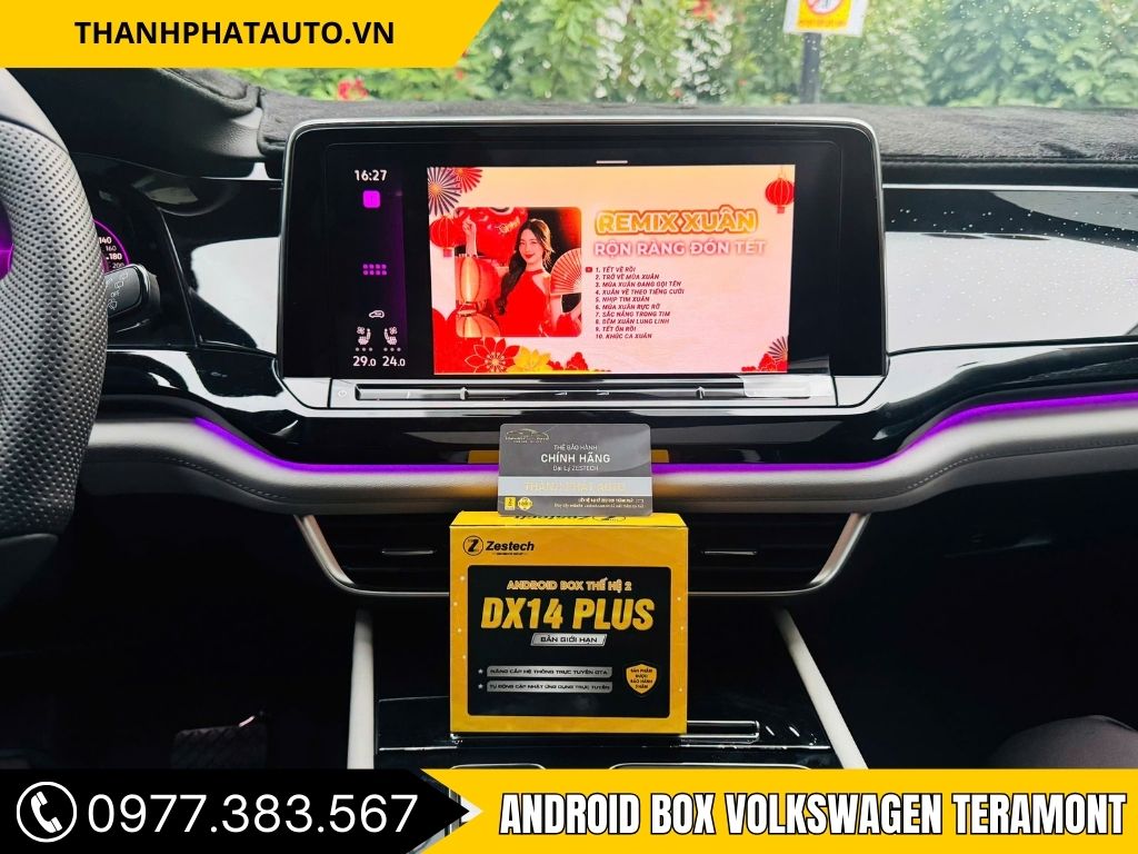 Hình Ảnh Android Box Cho Volkswagen Teramont