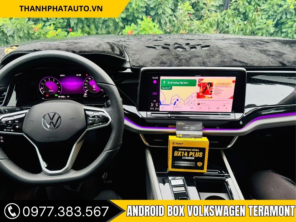 Hình Ảnh Android Box Cho Volkswagen Teramont