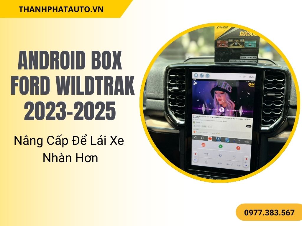 Android Box Ford Wildtrak 2023-2025