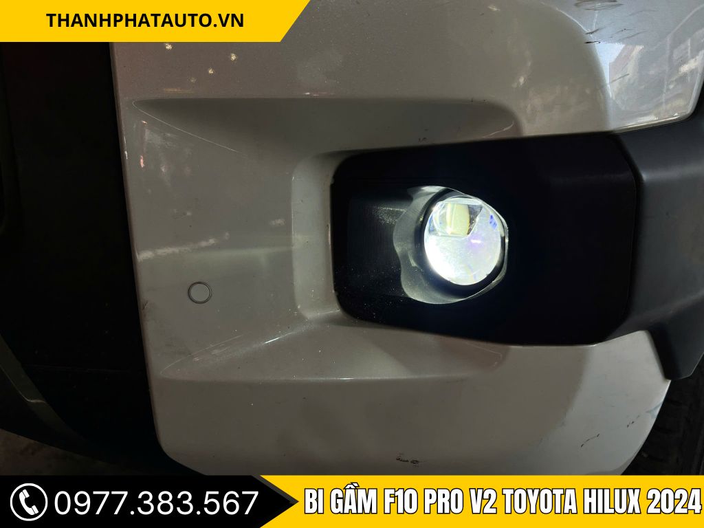 Bi Gầm F10 Pro V2 Toyota Hilux 2024