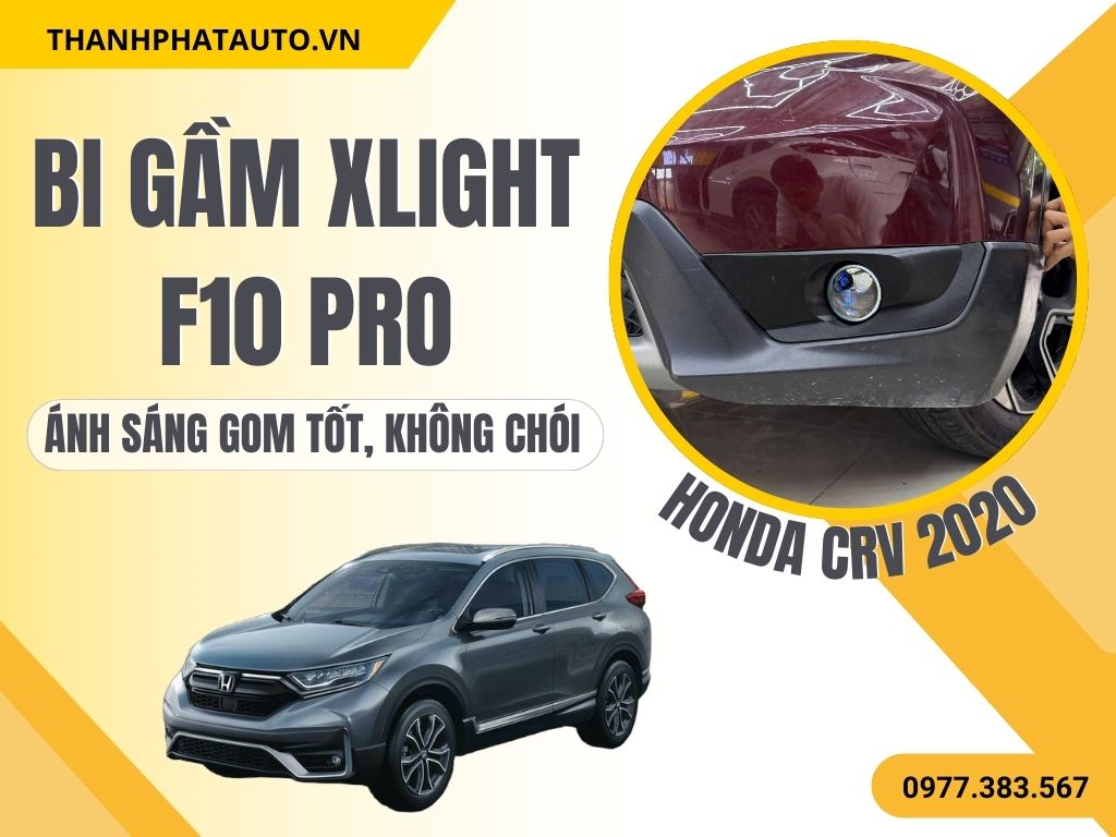 Bi Gầm Xlight F10 Pro Cho Honda CRV 2020 