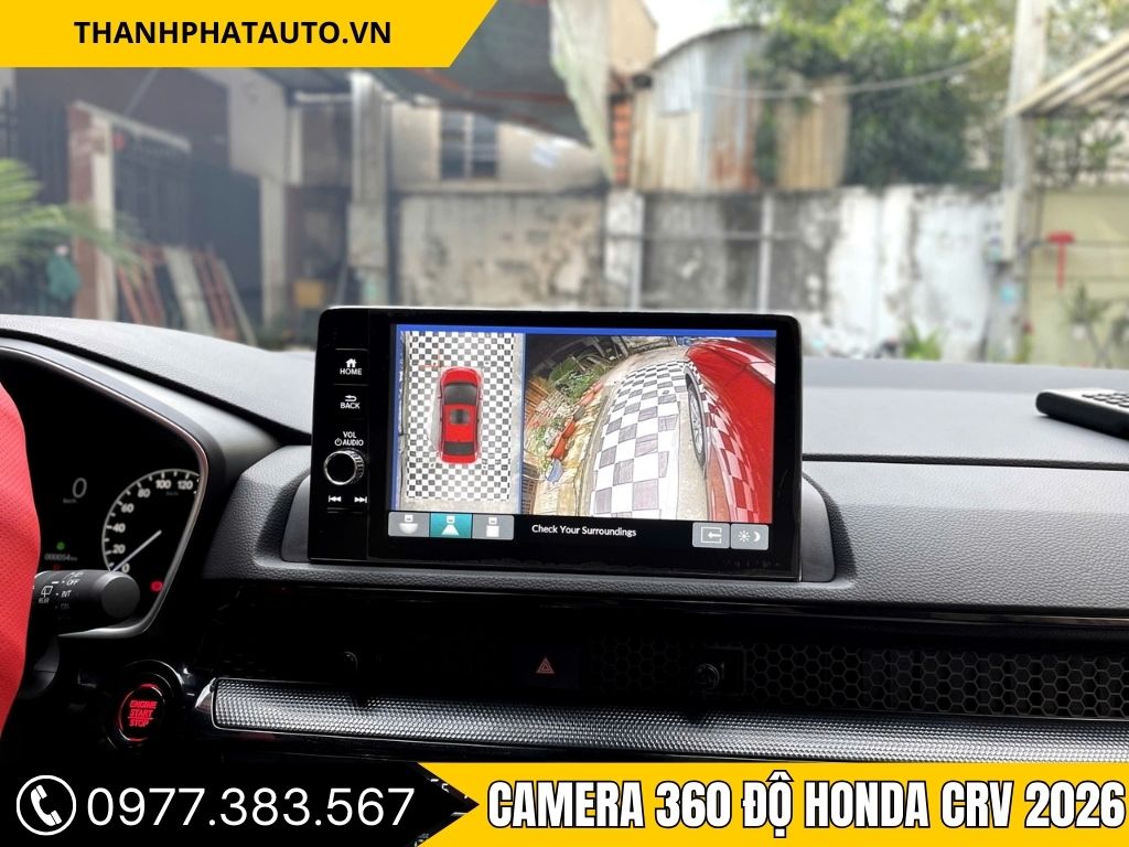 CAMERA 360 ĐỘ Honda CRV 2026