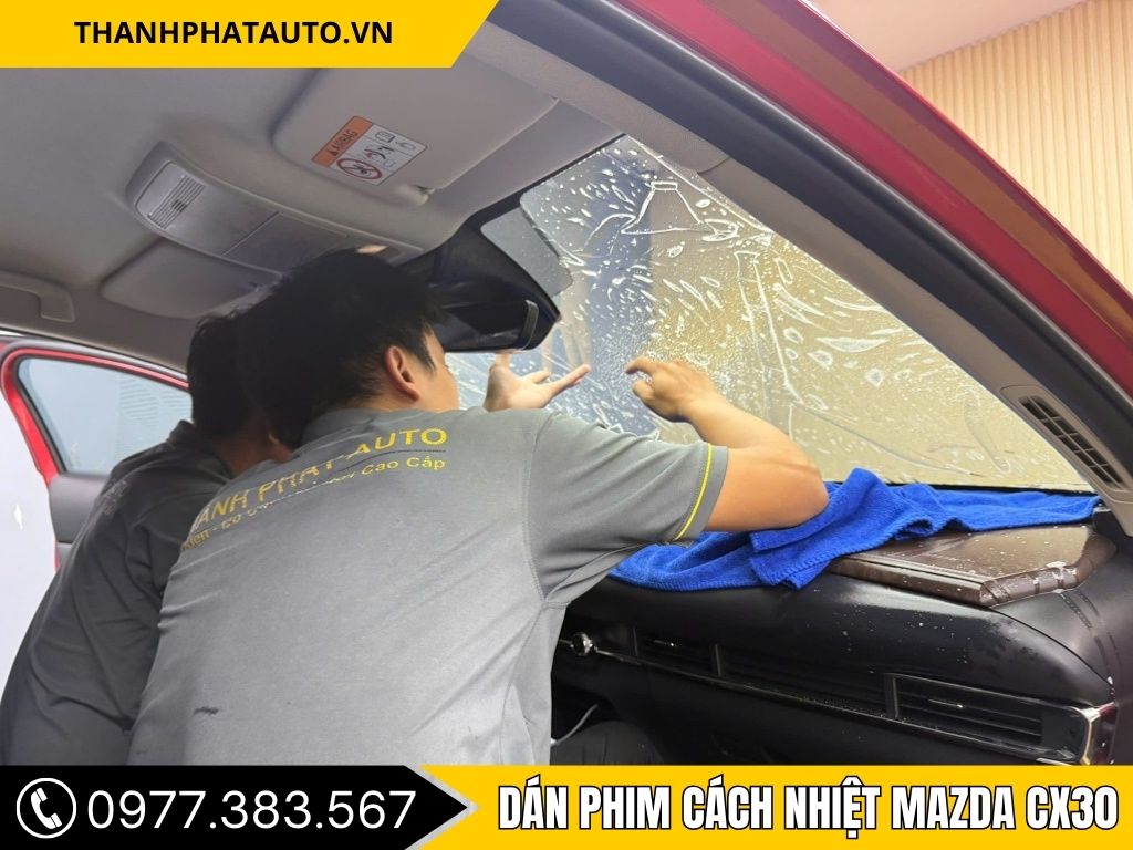 Dán Phim Cách Nhiệt Mazda CX30