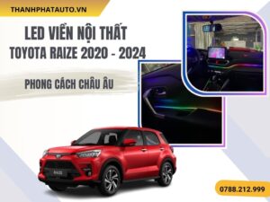 Hình Ảnh Led Viền Toyota Raize 2020, 2021, 2022, 2023, 2024