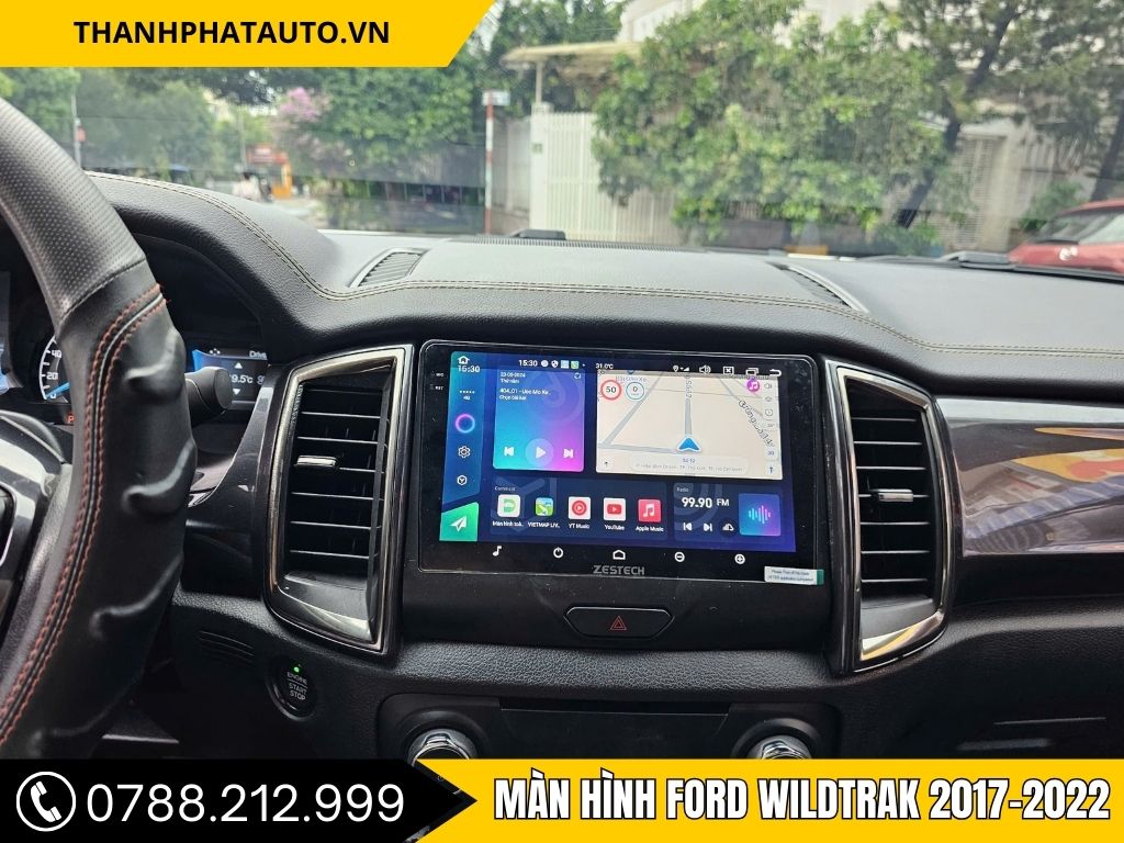 Hình Ảnh Màn Hình Ford Wildtrak 2017, 2018, 2019, 2020, 2021, 2022