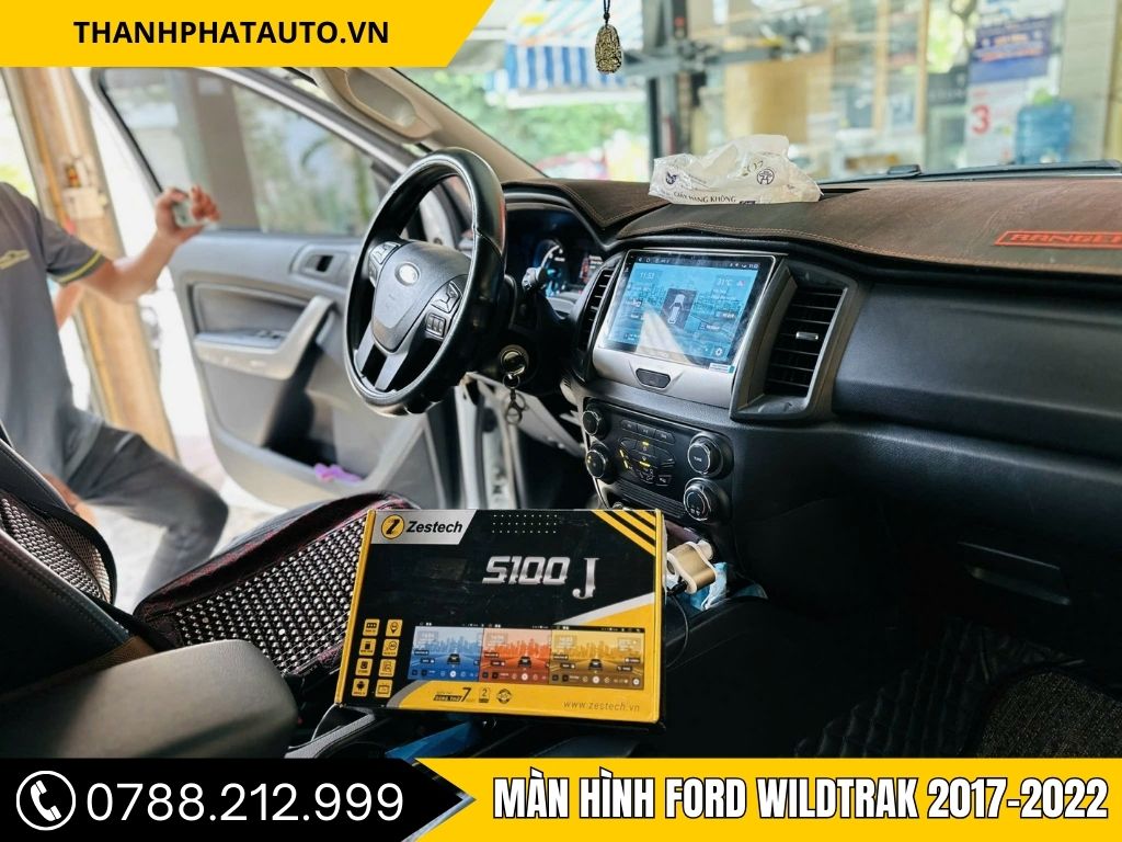 Hình Ảnh Màn Hình Ford Wildtrak 2017, 2018, 2019, 2020, 2021, 2022