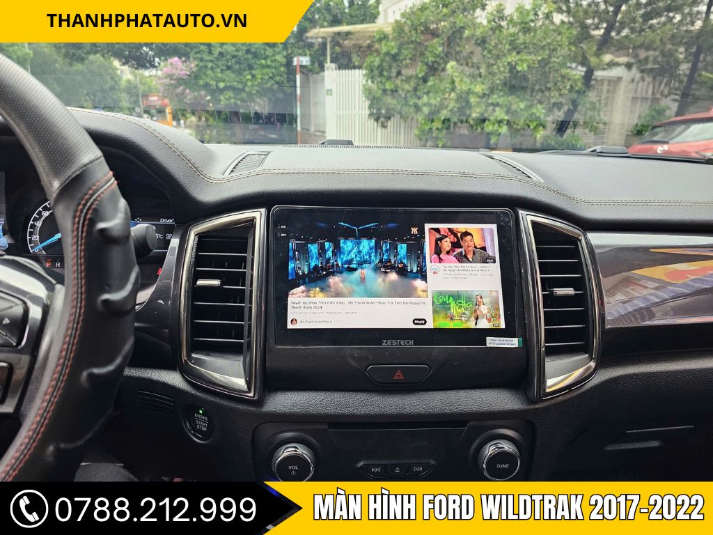Màn Hình Ford Wildtrak 2017-2022