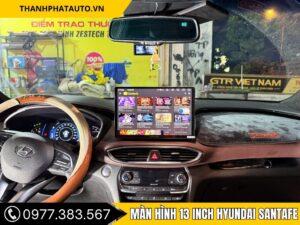 Màn Hình 13 Inch Hyundai SantaFe
