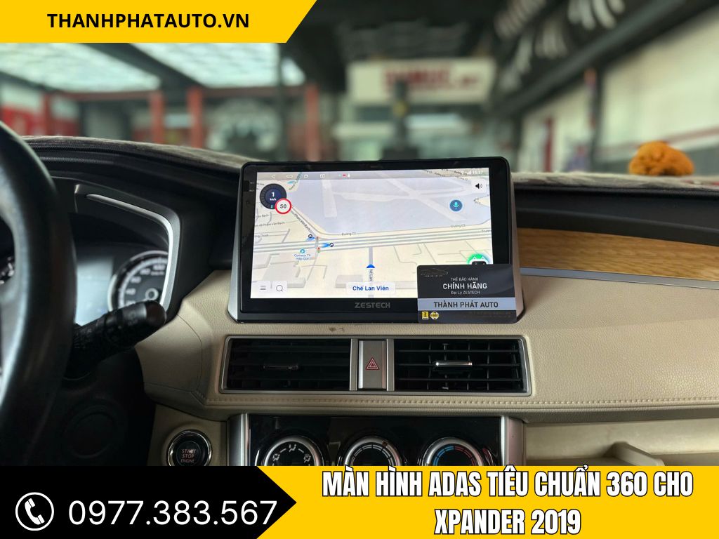 Hình Ảnh Màn Hình ADAS Tiêu Chuẩn 360 cho Xpander 2019