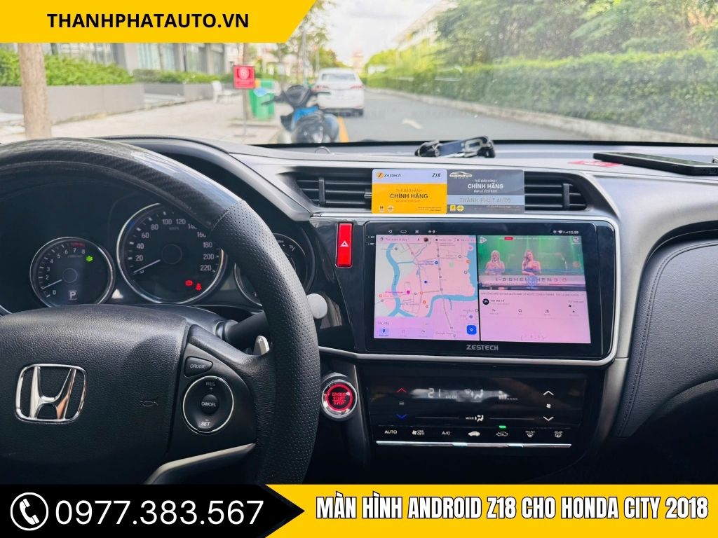 Màn Hình Android Z18 Cho Honda City 2018