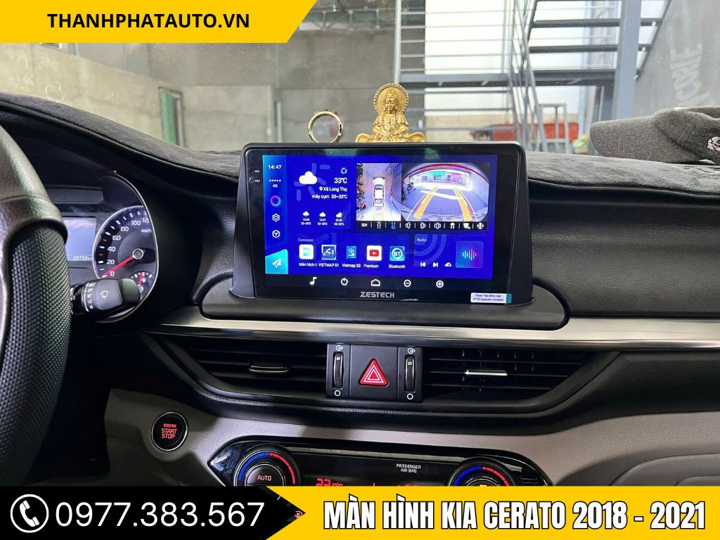 Hình Ảnh Màn Hình Kia Cerato 2018, 2019, 2020, 2021