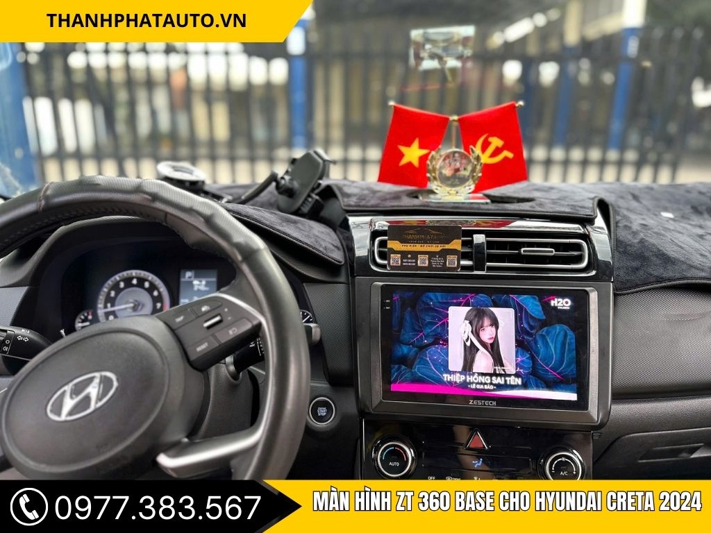 Màn Hình ZT360 Base Hyundai Creta 2024