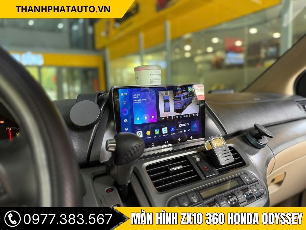 Hình Ảnh màn hình ZX10 360 Honda Odyssey