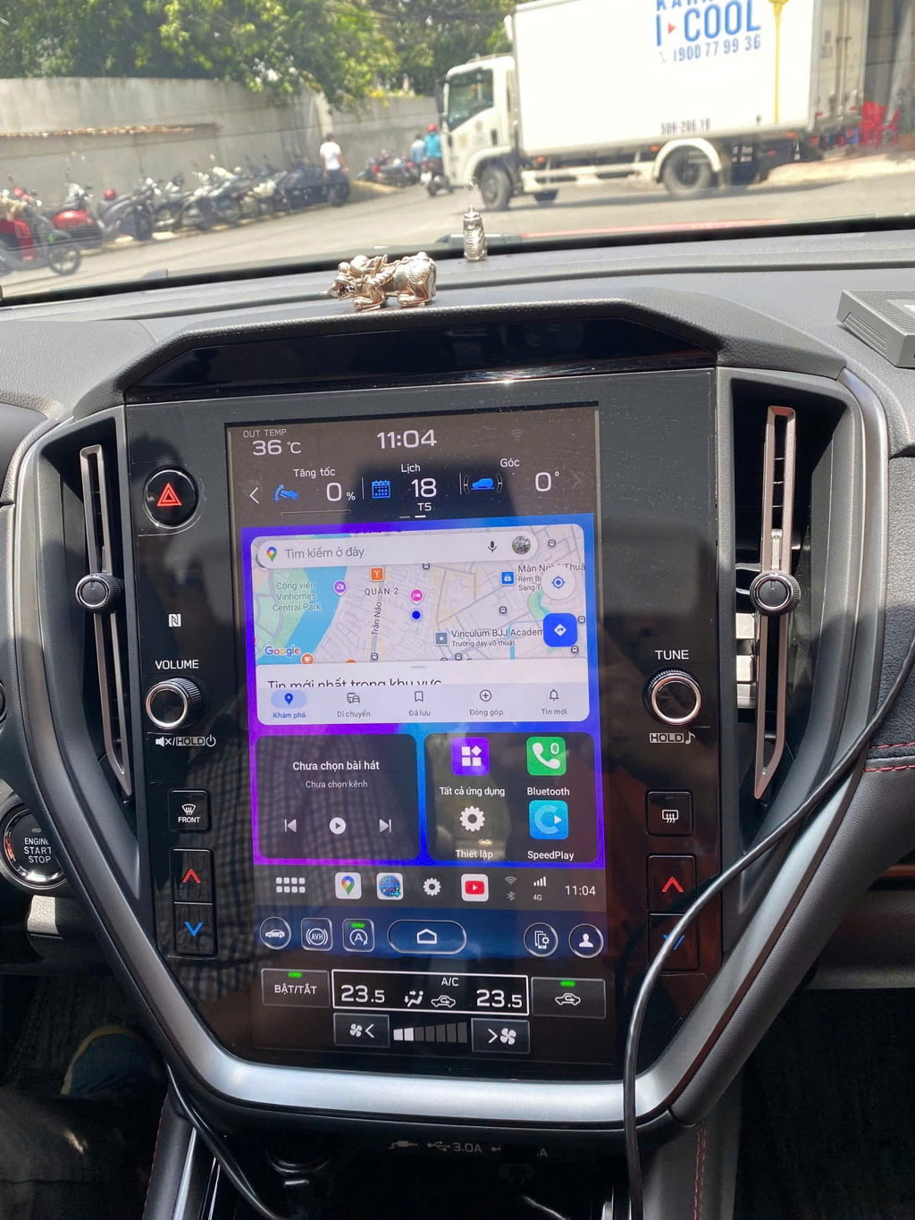 Android Box Cho Subaru Crosstrek 2025 – Giữ Màn Zin, Thêm Bản Đồ & Giải Trí Thông Minh