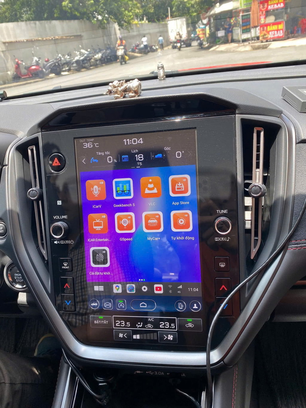 Android Box Cho Subaru Crosstrek 2025 – Giữ Màn Zin, Thêm Bản Đồ & Giải Trí Thông Minh