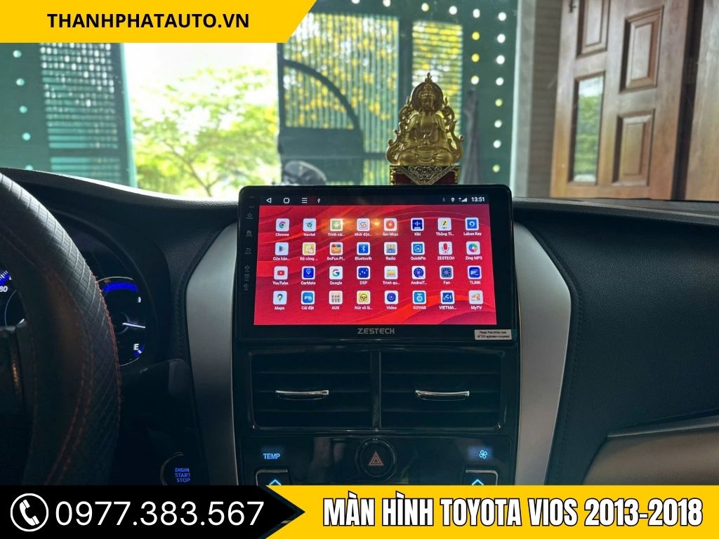 Màn Hình Toyota Vios 2013-2018