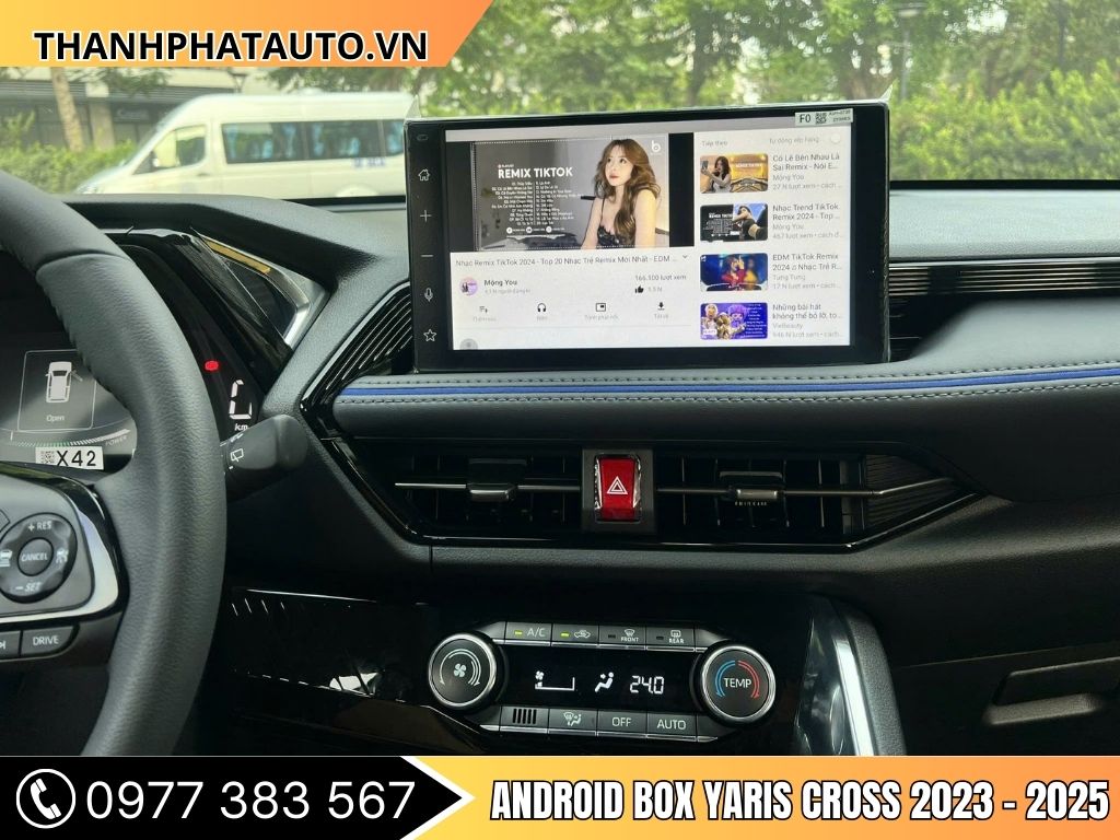 Android Box Yaris Cross 2023-2025