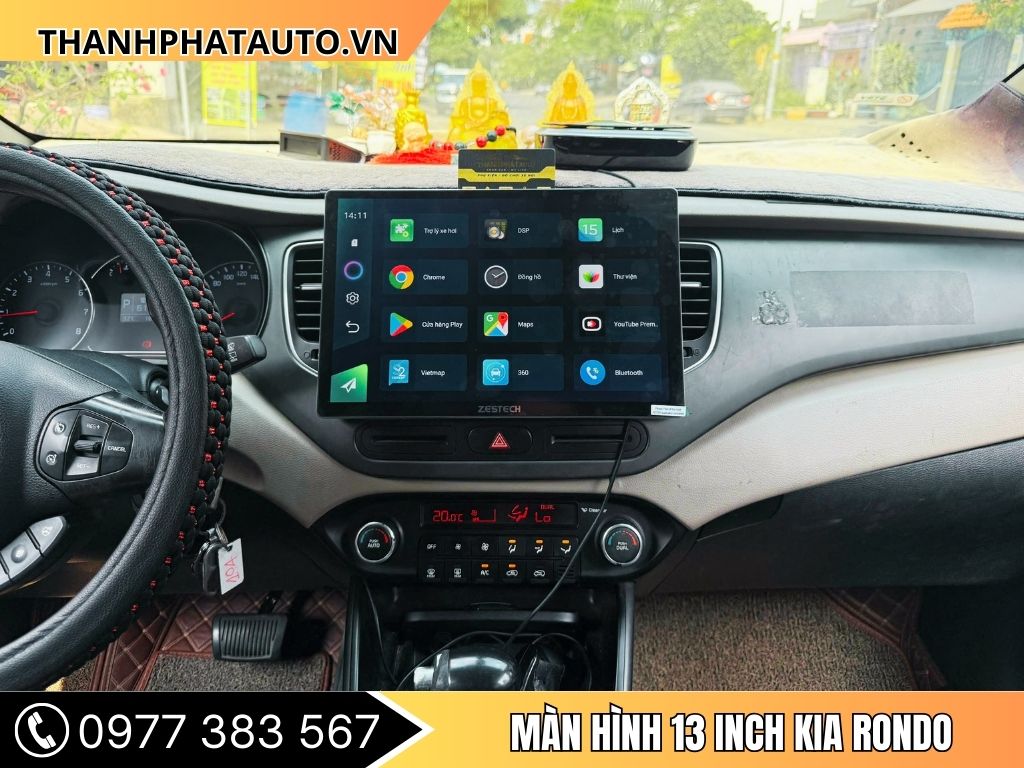 Màn Hình 13 Inch Kia Rondo