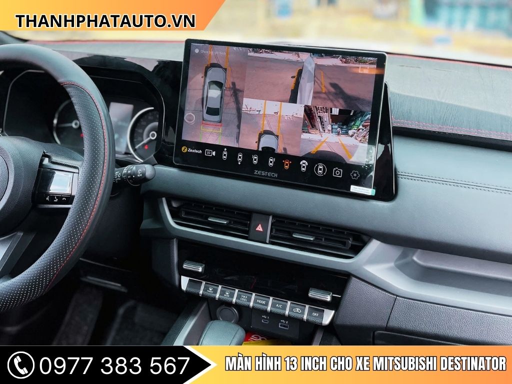 Màn Hình 13 Inch Cho Xe Mitsubishi Destinator