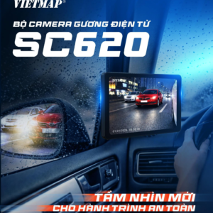 Gương Điện Tử VIETMAP SC620 – Xóa Điểm Mù, Lái Xe An Toàn Tuyệt Đối