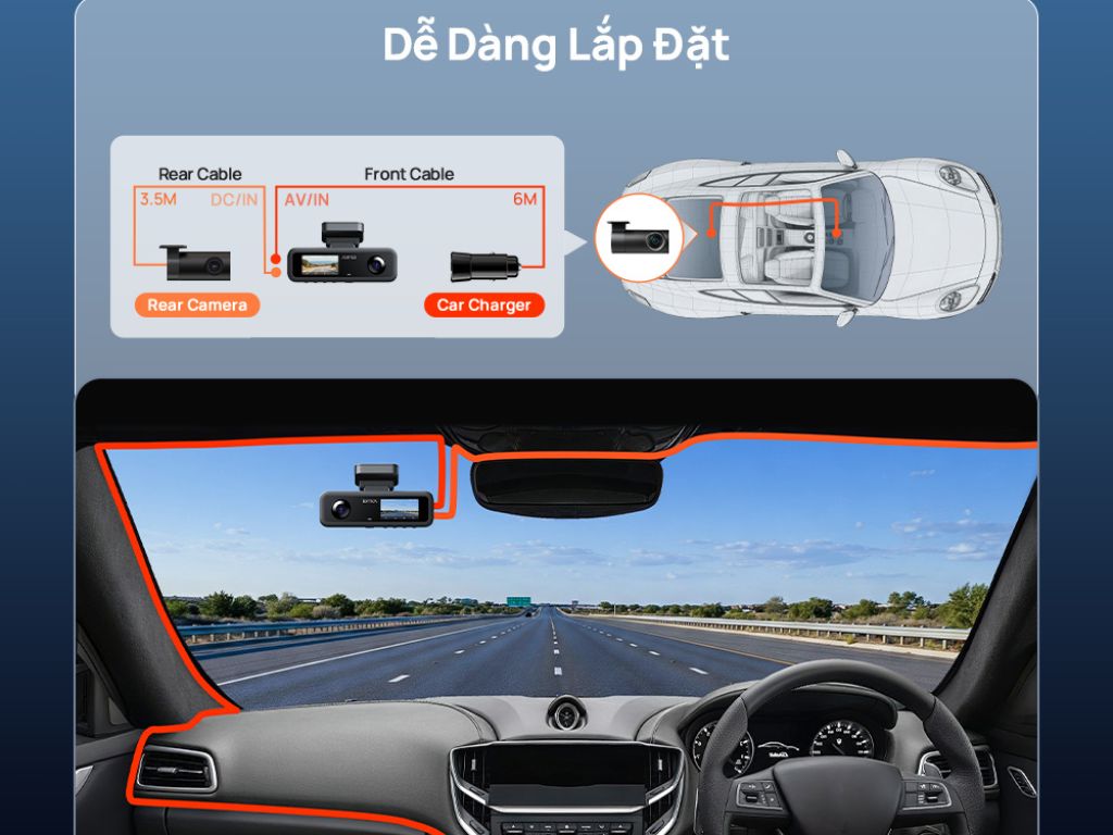 Camera Hành Trình 70MAI T400