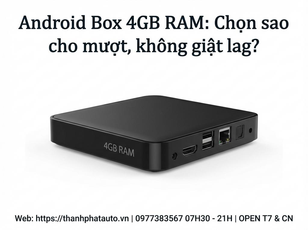 Android Box 4GB RAM: Chọn sao cho mượt, không giật lag?