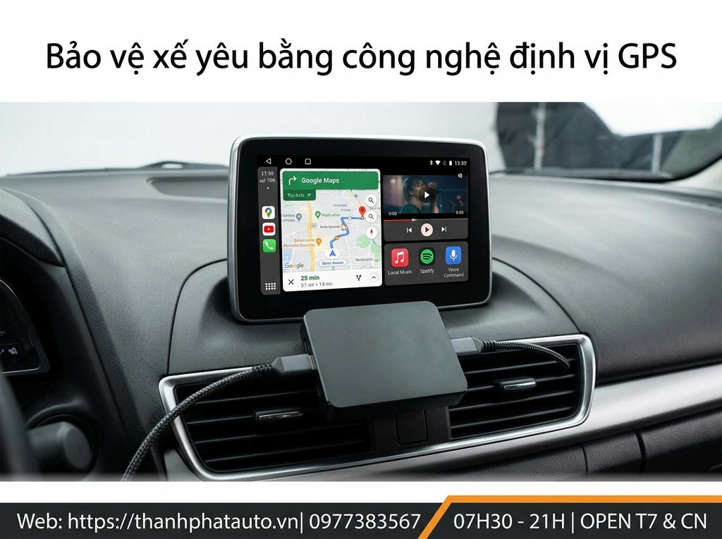 Bảo vệ xế yêu bằng công nghệ định vị GPS