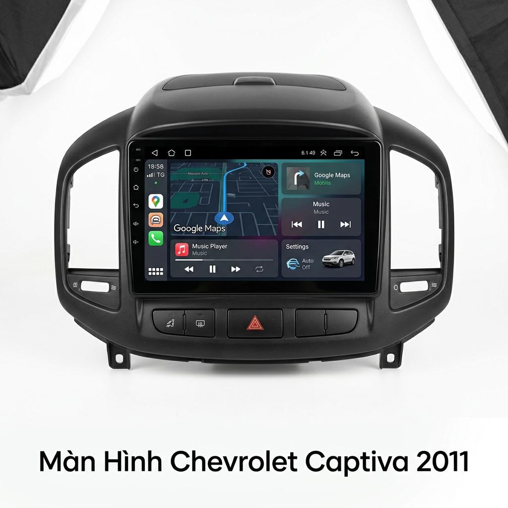 Màn Hình Android Chevrolet Captiva 2011 Lắp Đặt Tận Nơi Uy Tín chính hãng
