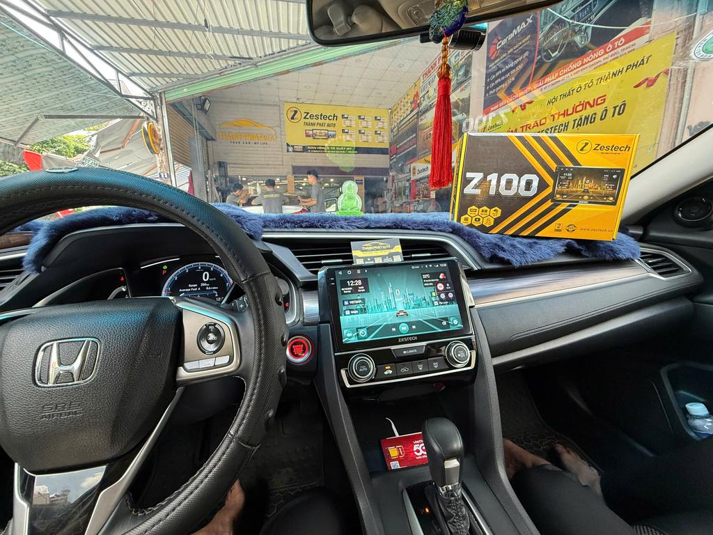 Màn Hình Android Honda Civic 2021 Cao Cấp Chính Hãng Lắp Đặt Tận Nơi chính hãng 3