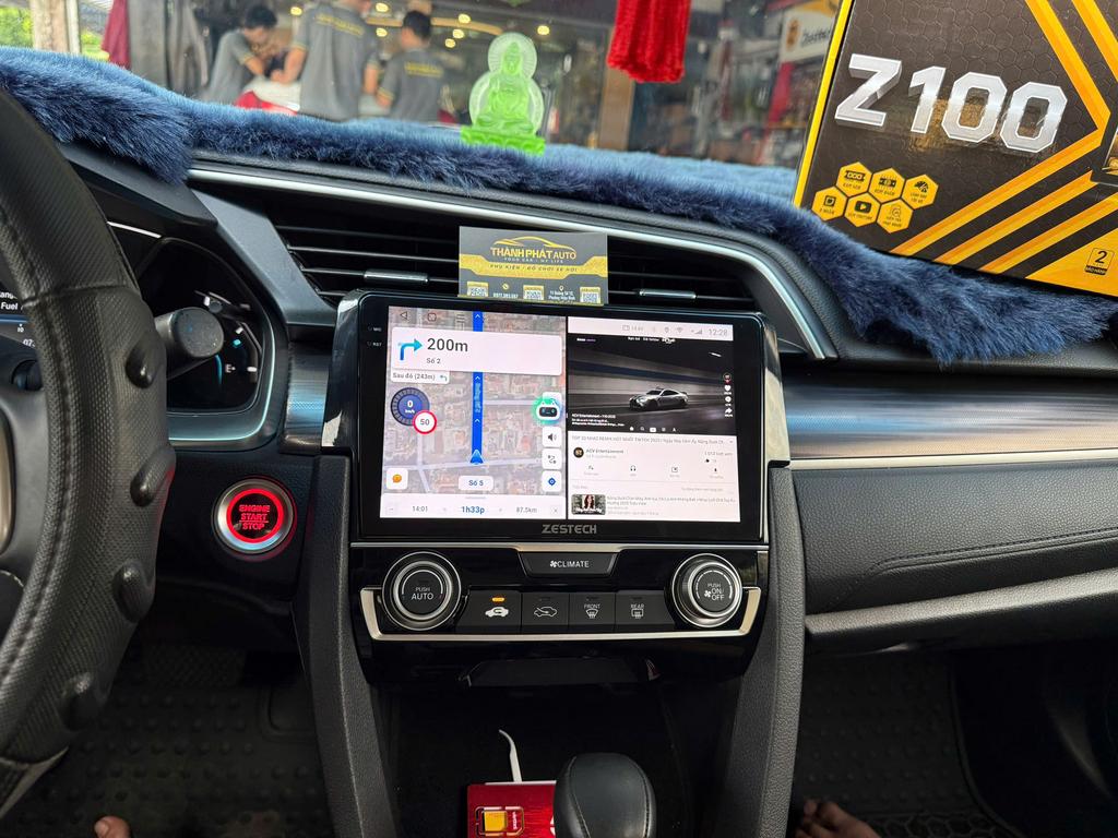 Màn Hình Android Honda Civic 2021 Cao Cấp Chính Hãng Lắp Đặt Tận Nơi chính hãng 1