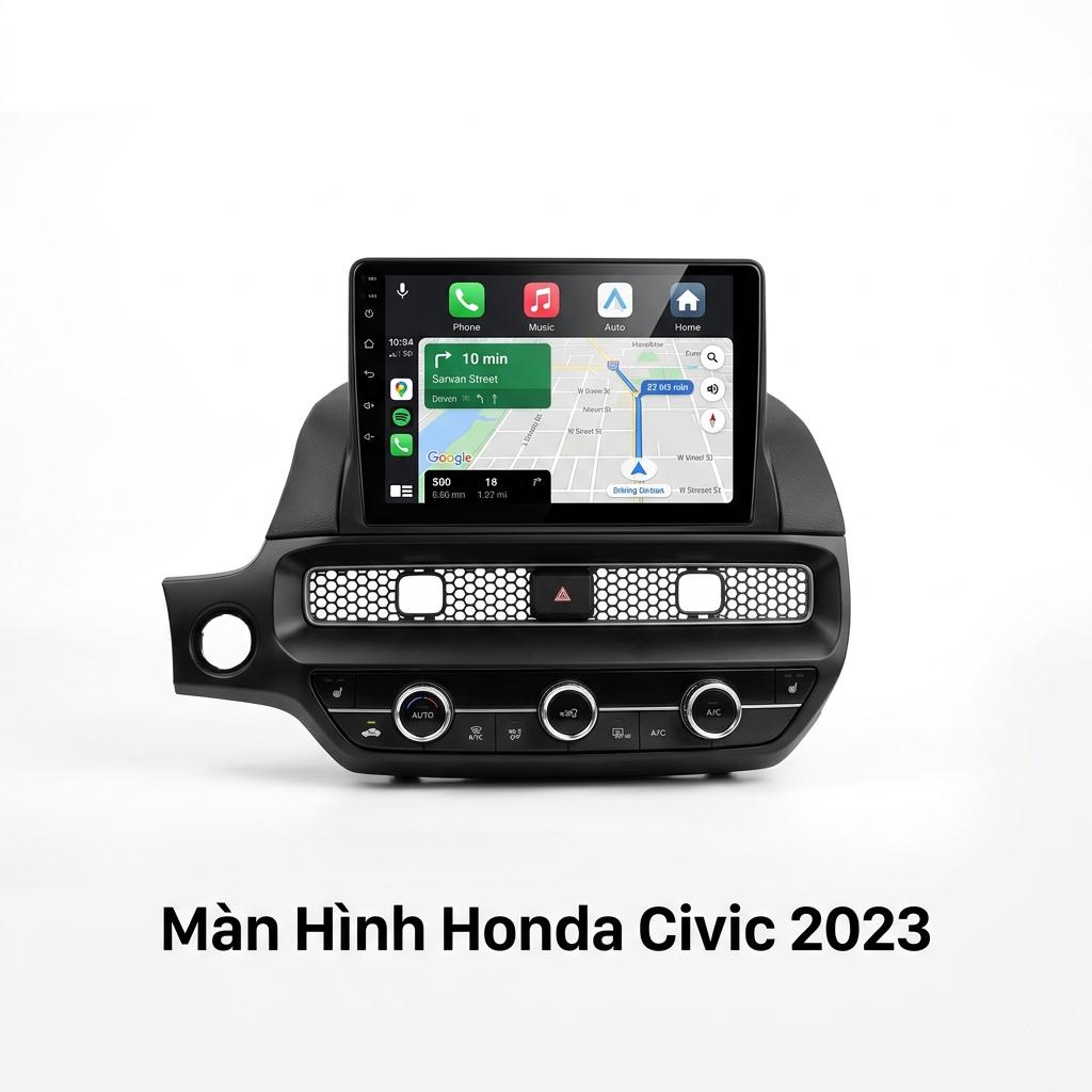 Màn Hình Android Honda Civic 2023 Chính Hãng - Lắp Đặt Tận Nơi Uy Tín chính hãng
