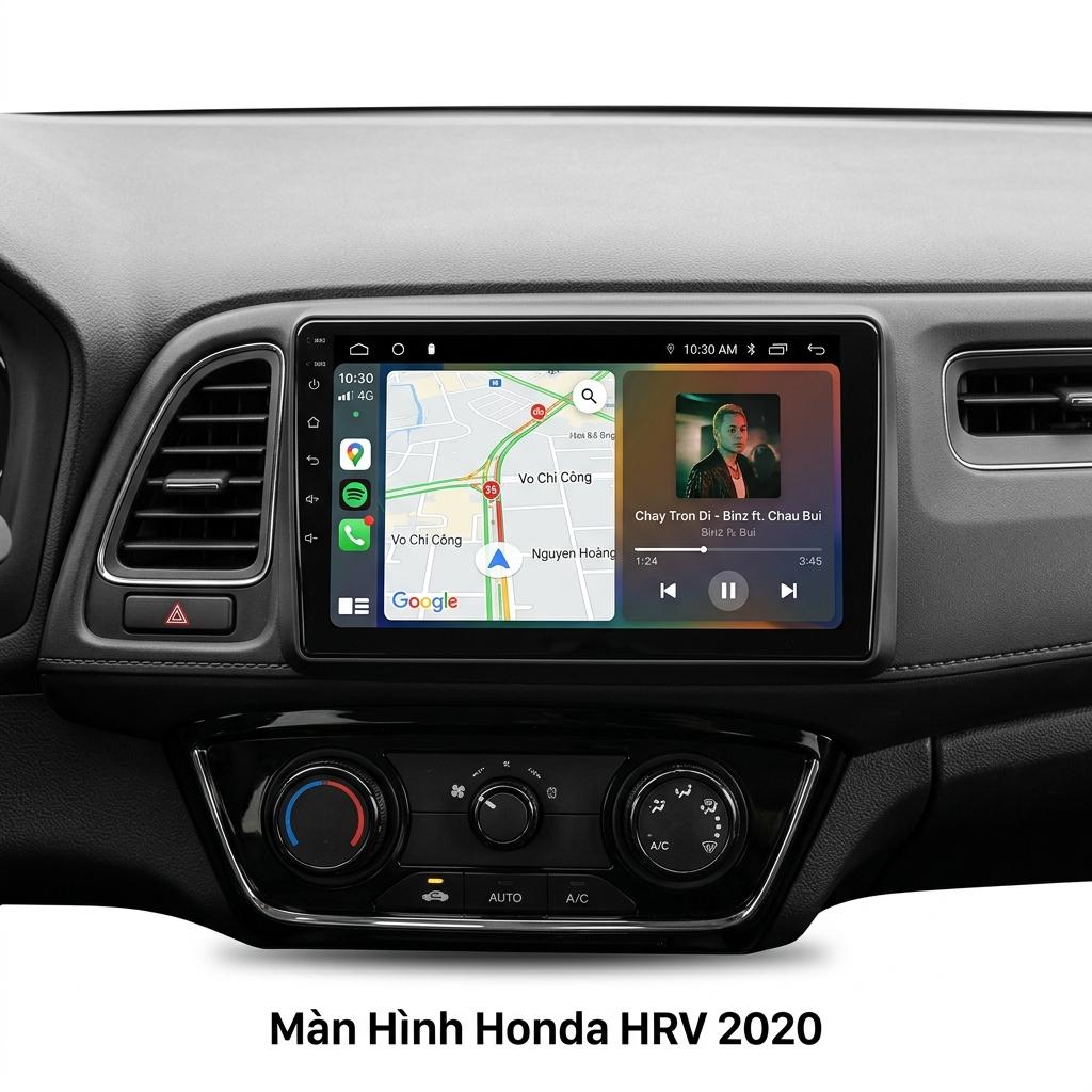 Màn Hình Android Honda HRV 2020 Cao Cấp Lắp Đặt Tận Nơi chính hãng