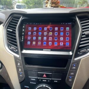 Màn Hình Android Hyundai SantaFe 2017 Lắp Đặt Tận Nơi Chính Hãng