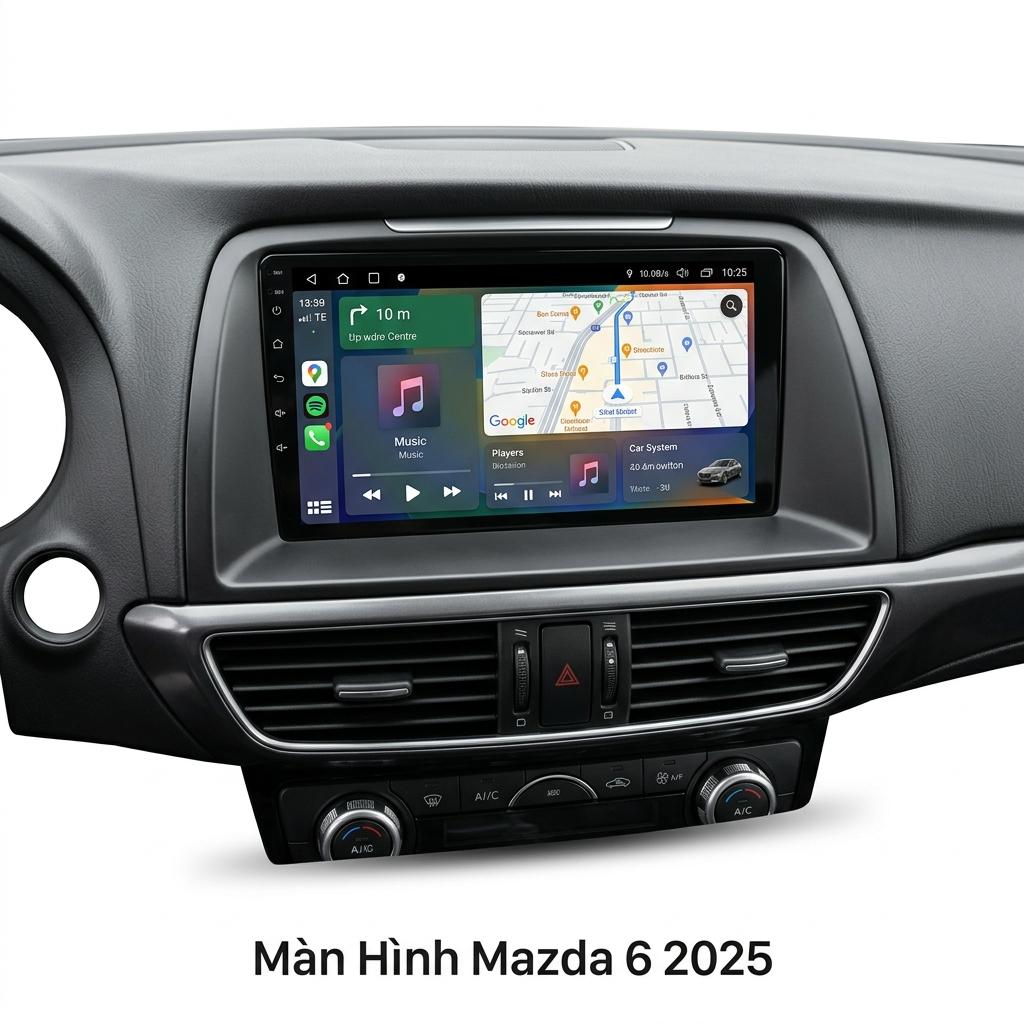 Màn Hình Android Mazda 6 2025 Lắp Đặt Tận Nơi Uy Tín Tại TP HCM chính hãng