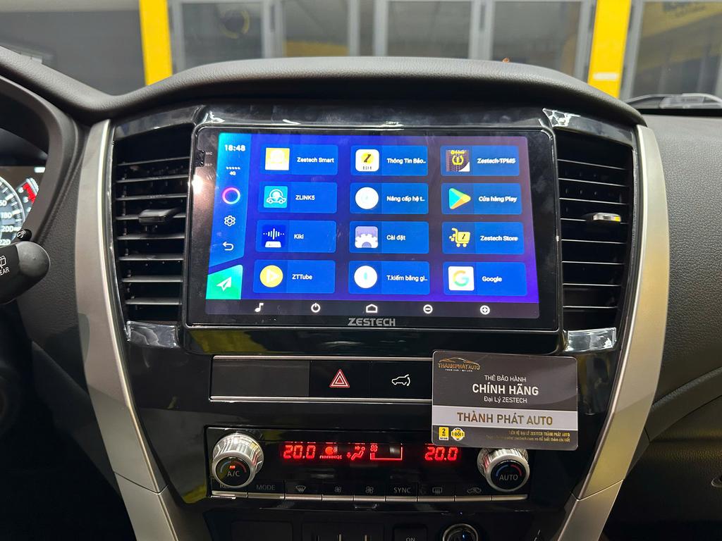 Màn Hình Android Mitsubishi Pajero Sport 2024 Lắp Đặt Tận Nơi Uy Tín chính hãng 1