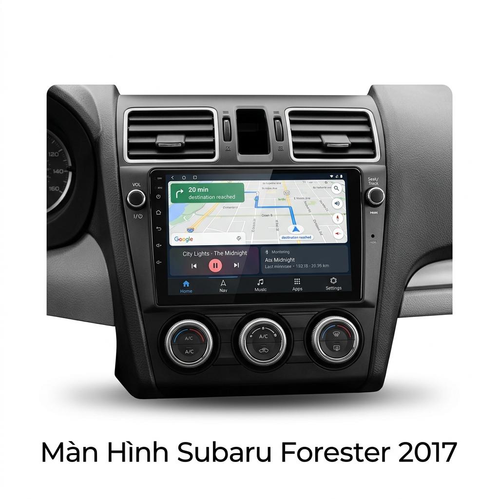 Màn Hình Android Subaru Forester 2017 Lắp Đặt Tận Nơi Uy Tín chính hãng