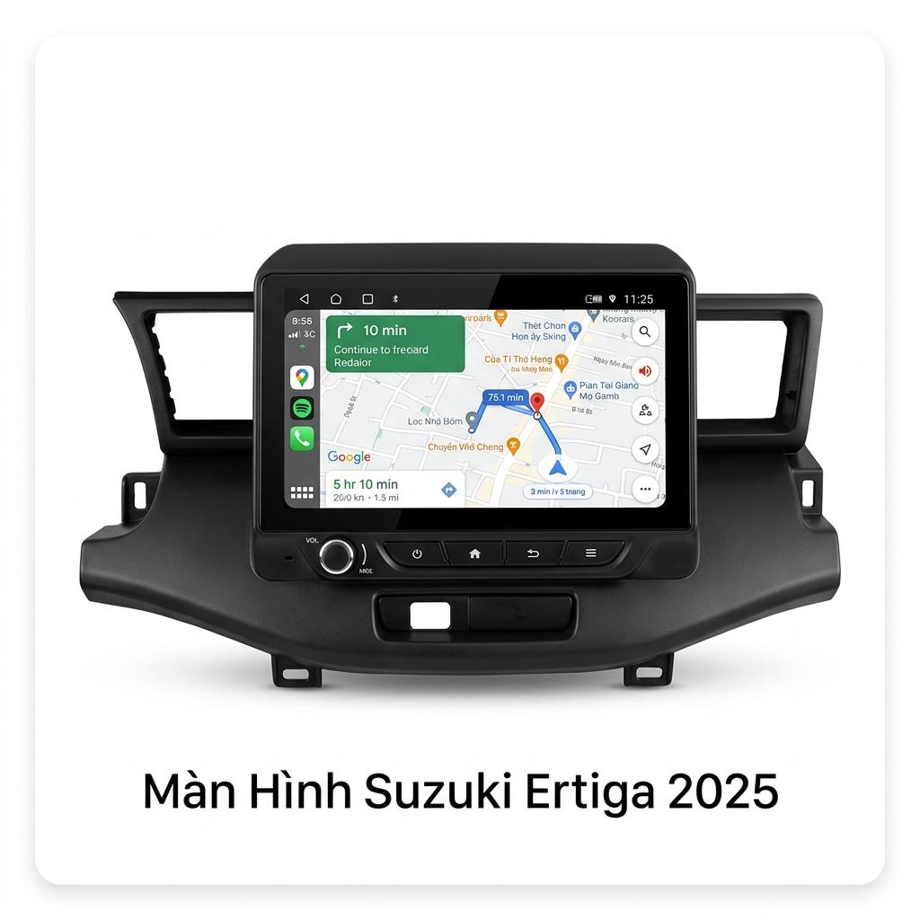 Màn Hình Android Suzuki Ertiga 2025 Lắp Đặt Tận Nơi Uy Tín chính hãng