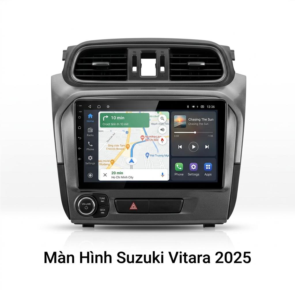 Màn Hình Android Suzuki Vitara 2025 Lắp Đặt Tận Nơi Uy Tín chính hãng