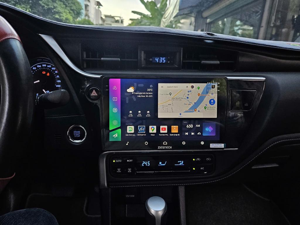 Màn Hình Android Toyota Altis 2015 Lắp Đặt Tận Nơi Uy Tín TPHCM chính hãng 3