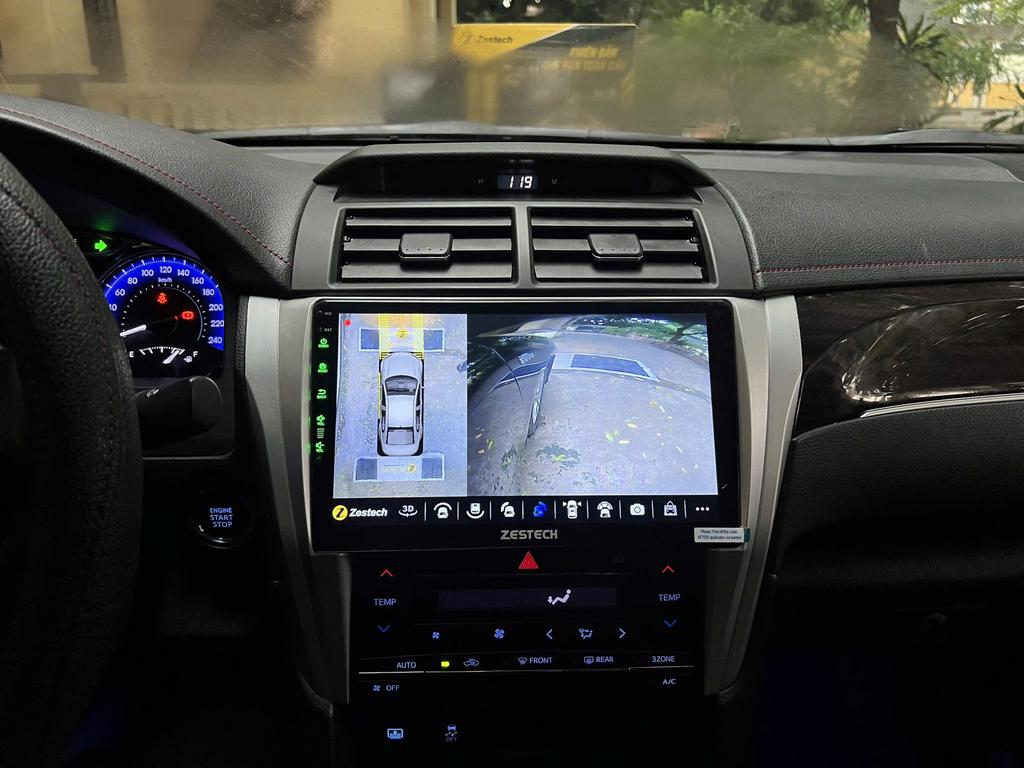 Màn Hình Android Toyota Camry 2018 Lắp Đặt Tận Nơi Uy Tín chính hãng 3