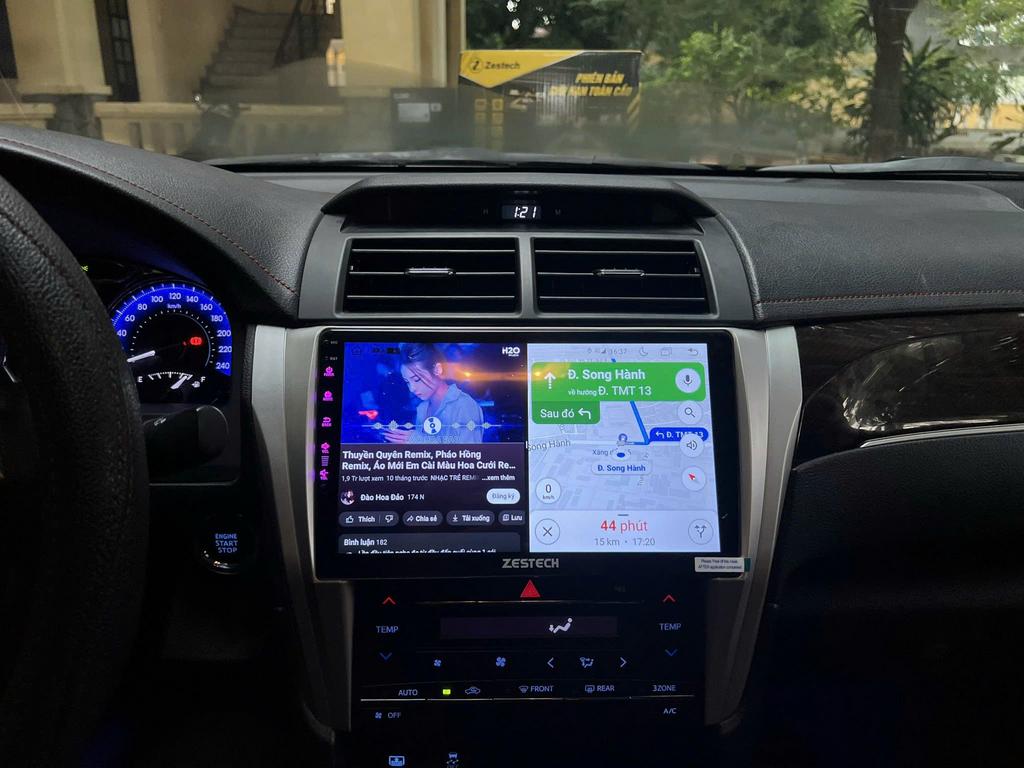 Màn Hình Android Toyota Camry 2018 Lắp Đặt Tận Nơi Uy Tín chính hãng 2