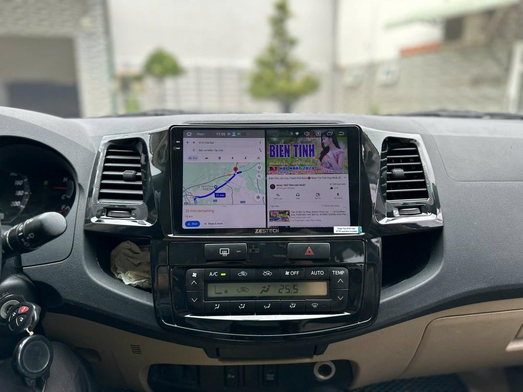 Màn Hình Android Toyota Fortuner 2014 Cao Cấp Lắp Đặt Tận Nơi chính hãng 4