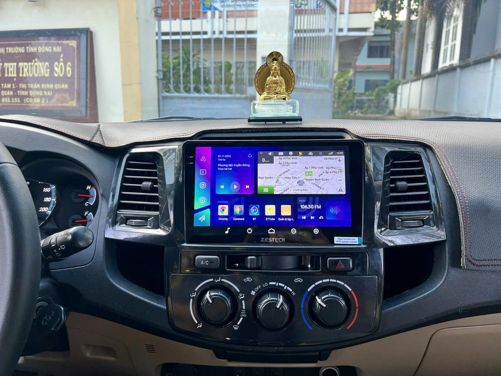 Màn Hình Android Toyota Fortuner 2014 Cao Cấp Lắp Đặt Tận Nơi chính hãng 3