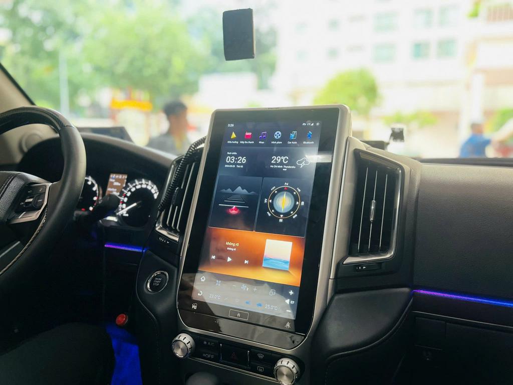 Màn Hình Android Toyota Land Cruiser 2021 Lắp Đặt Tận Nơi Uy Tín chính hãng 4