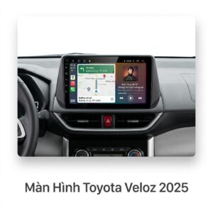 Màn Hình Android Toyota Veloz 2025 Chính Hãng Zestech Lắp Đặt Tận Nơi