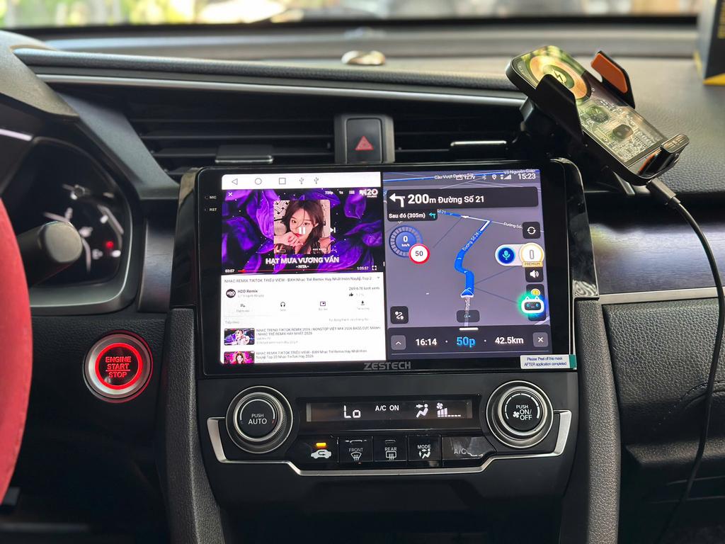 Màn Hình Honda Civic 2019 Chính Hãng - Lắp Đặt Tận Nơi Uy Tín chính hãng 3